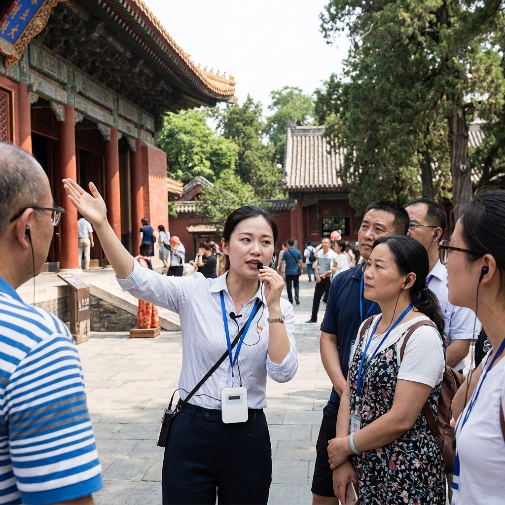 High-quality wireless audio guide brand