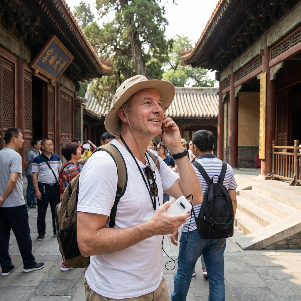 服务游客的靠谱无线导游设备