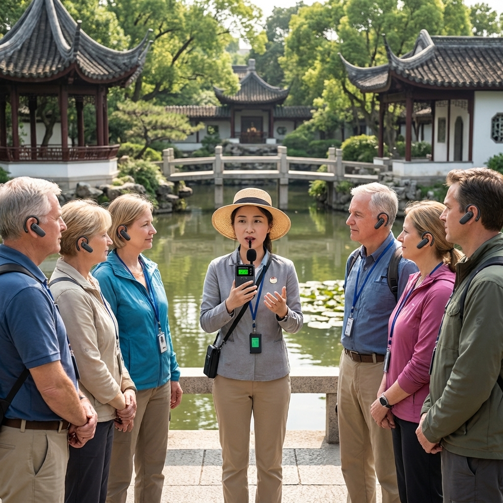 高品质无线语音导览