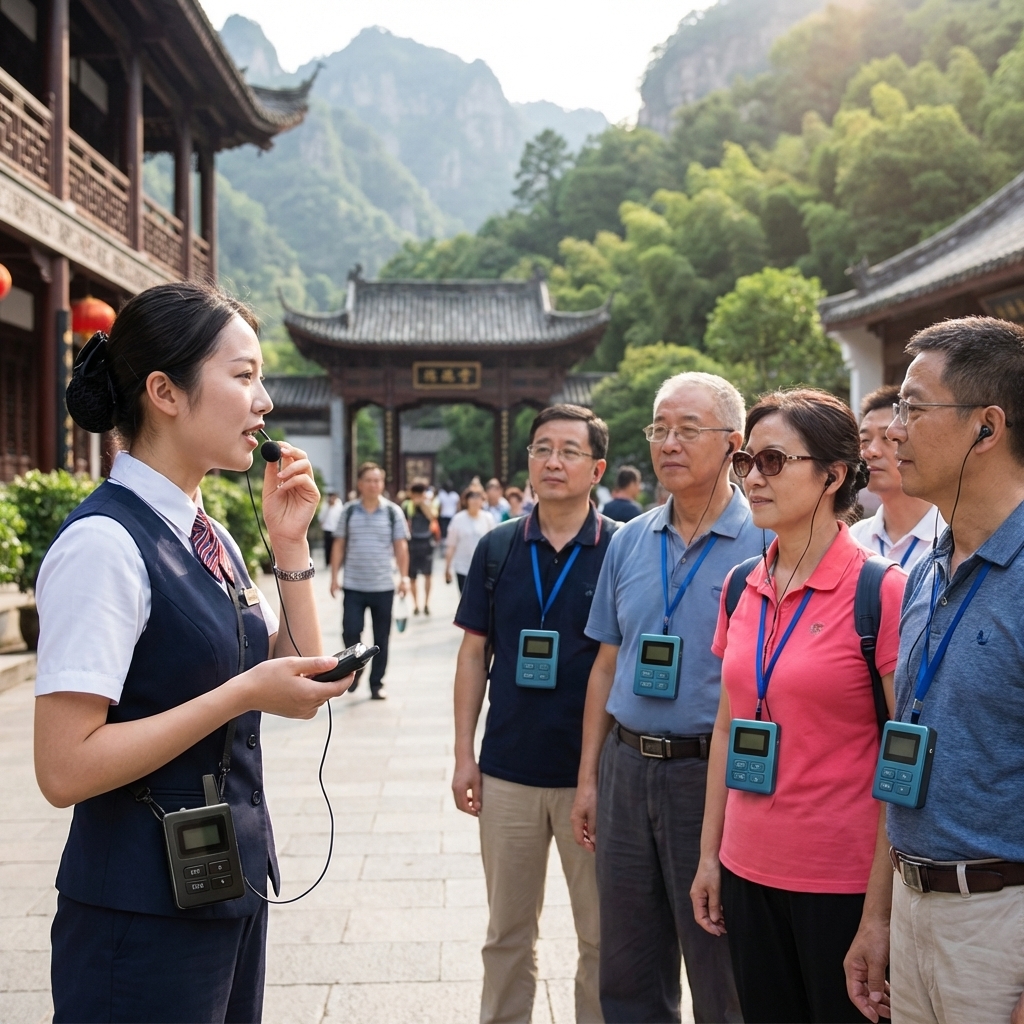 高品质无线语音导览