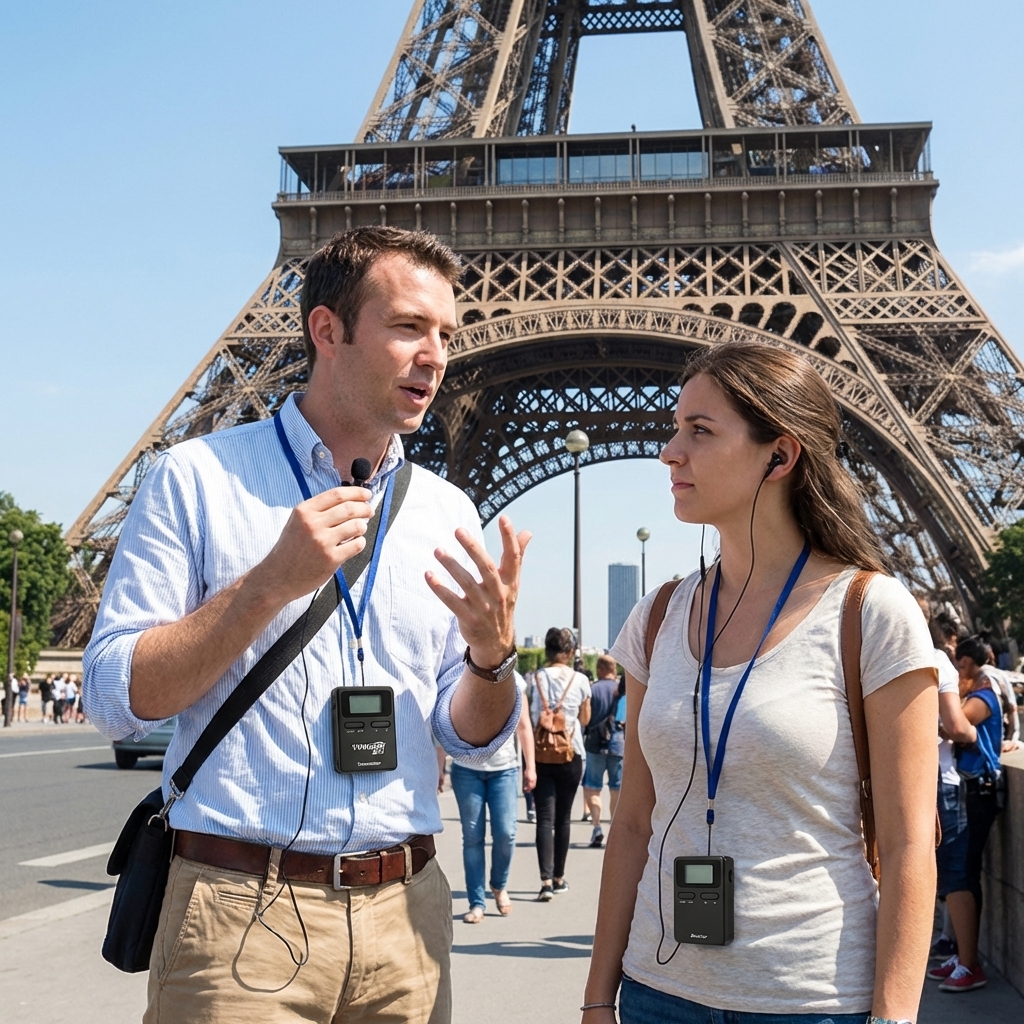 讲解器让导游的真心清晰传递