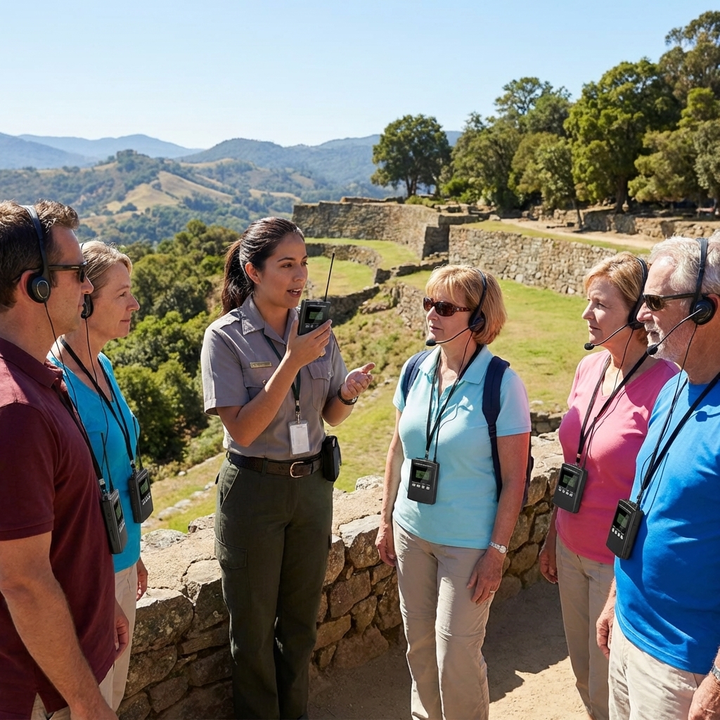 无线讲解器多领域接待