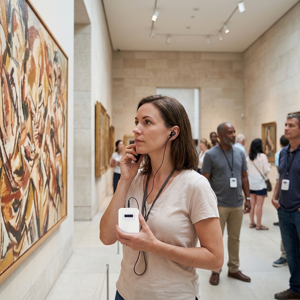 讲解器适配参观活动